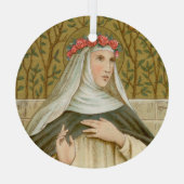 Ornement En Verre Rose de Lima (BK 020) (Verso)