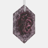 Ornement En Verre Rose Mandala (Avant droite)