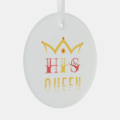 Ornement En Verre Sa Reine (Avant droite)