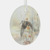 Ornement En Verre Saison de chasse à la bécasse (Avant droite)