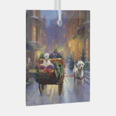 Ornement En Verre Saison de Noël maltaise (Avant droite)