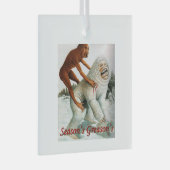 Ornement En Verre Saisons Graisons Mème Ornament (Avant droite)