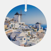 Ornement En Verre Santorin (Verso)