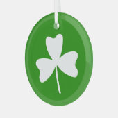 Ornement En Verre Shamrock (Avant gauche)