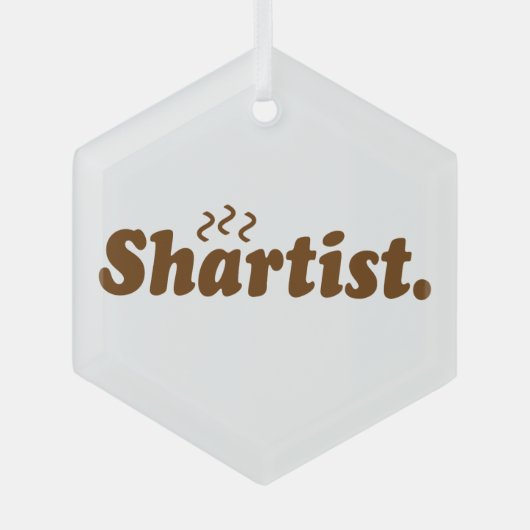 Ornement En Verre Shartist. (Recto)