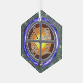 Ornement En Verre Signes terrestres (Avant gauche)