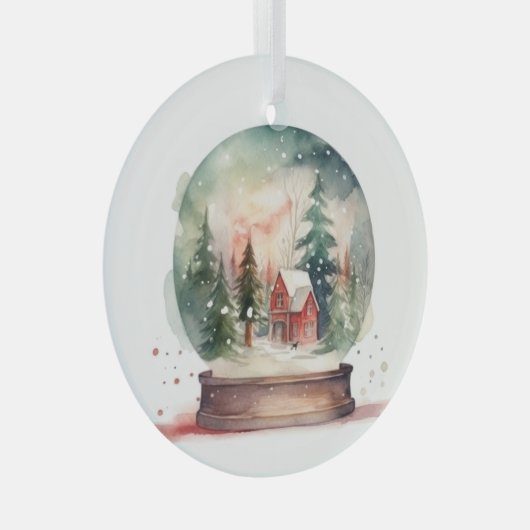 Ornement En Verre Snow Globe (Avant droite)