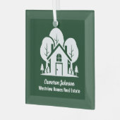 Ornement En Verre Société immobilière sur mesure Green Forest House (Avant gauche)