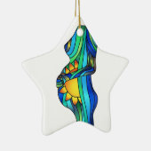 Ornement en verre souillé de grossesse (Droite)