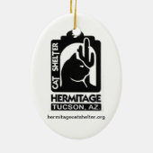 Ornement en verre souillé de Seraphim de soeur (Dos)