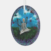 Ornement en verre - Squelette Fée (Avant gauche)