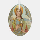 Ornement En Verre St. Barbara de Nicomedia (BK 001) (Avant gauche)