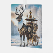 Ornement En Verre Steampunk Reindeer (Avant gauche)