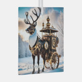 Ornement En Verre Steampunk Reindeer (Avant droite)