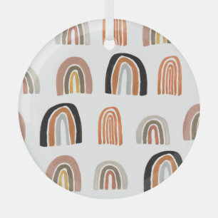 Ornement En Verre Style simple Pastel Rainbow pour enfants