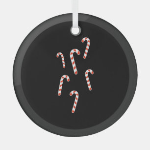 Ornement En Verre Sucre de canne Noël