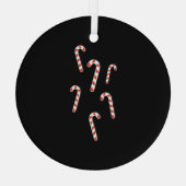 Ornement En Verre Sucre de canne Noël (Verso)