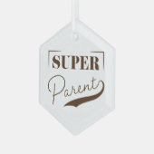 Ornement En Verre Super parent (Avant gauche)