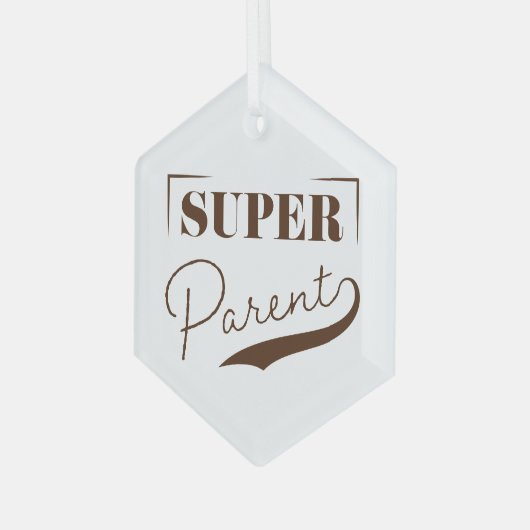 Ornement En Verre Super parent (Avant gauche)