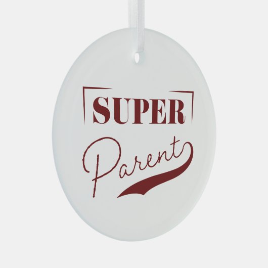 Ornement En Verre Super parent (Avant droite)