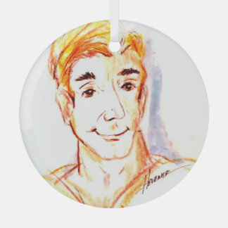 Ornement En Verre Surfer Dude