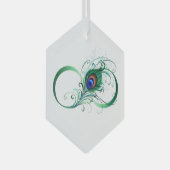 Ornement En Verre Symbole de l'Infinity (Avant droite)