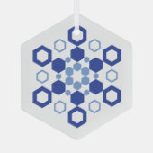 Ornement En Verre Symétrie figée (Verso)