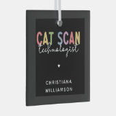 Ornement En Verre Technologue en numérisation CAT personnalisée Cade (Avant droite)