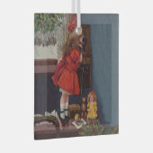 Ornement En Verre Téléphone de Noël (Avant droite)