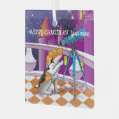 Ornement En Verre Télescope pour chien (Avant gauche)