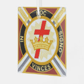 Ornement En Verre Templier des Chevaliers (Avant gauche)