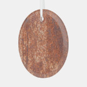 Ornement En Verre Texture en acier rouillé, arrière - plan abstrait. (Avant gauche)