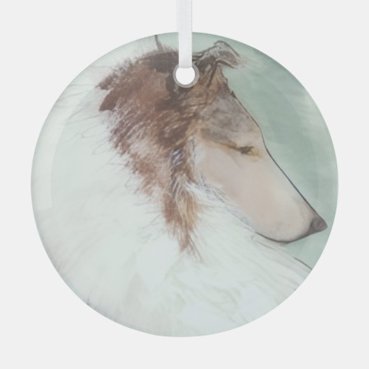 Ornement En Verre The Profile (Recto)