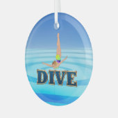 Ornement En Verre TOP Dive (Avant gauche)