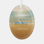 Ornement En Verre TOP Volleyball Born Glass Ornament (Avant gauche)