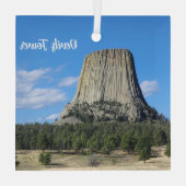 Ornement En Verre Tour Devils (Verso)