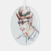 Ornement En Verre Tourista ! (Avant gauche)