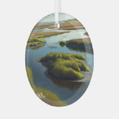Ornement En Verre Tranquillité Côtière (Avant gauche)