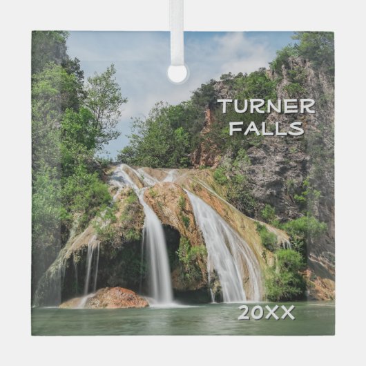 Ornement En Verre Turner Falls, Davis, Oklahoma (Recto)