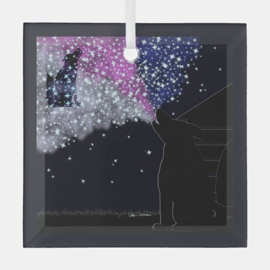 Ornement En Verre Une nuit d'été avec Sirius (Recto)