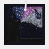 Ornement En Verre Une nuit d'été avec Sirius (Verso)