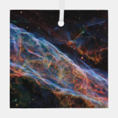 Ornement En Verre Veil Nebula Supernova Reste Télescope Hubble (Verso)