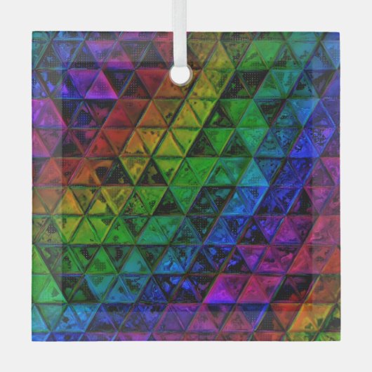 Ornement En Verre Verre de fierté (Recto)