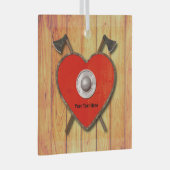 Ornement En Verre Viking Heart Shield (Avant droite)
