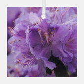 ORNEMENT EN VERRE VIOLET (Verso)