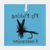 Ornement En Verre Vol Pêche Vol Thunder_Cove (Verso)