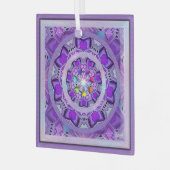 Ornement En Verre W2 pourpre (Avant gauche)