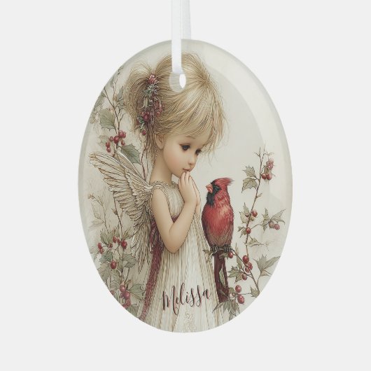 Ornement En Verre Whispers of Winter Grace (Avant gauche)