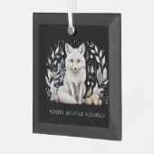 Ornement En Verre Winter Solstice Fox Ornament (Avant gauche)