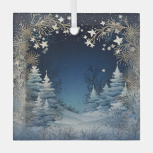 Ornement En Verre Winter Wonderland